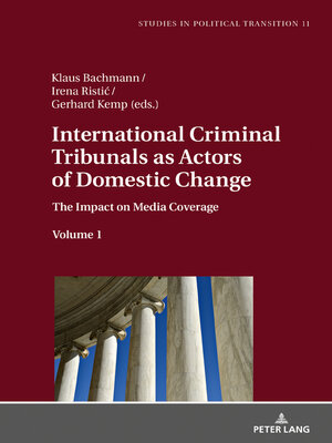 cover image of International Criminal Tribunals as Actors of Domestic Change